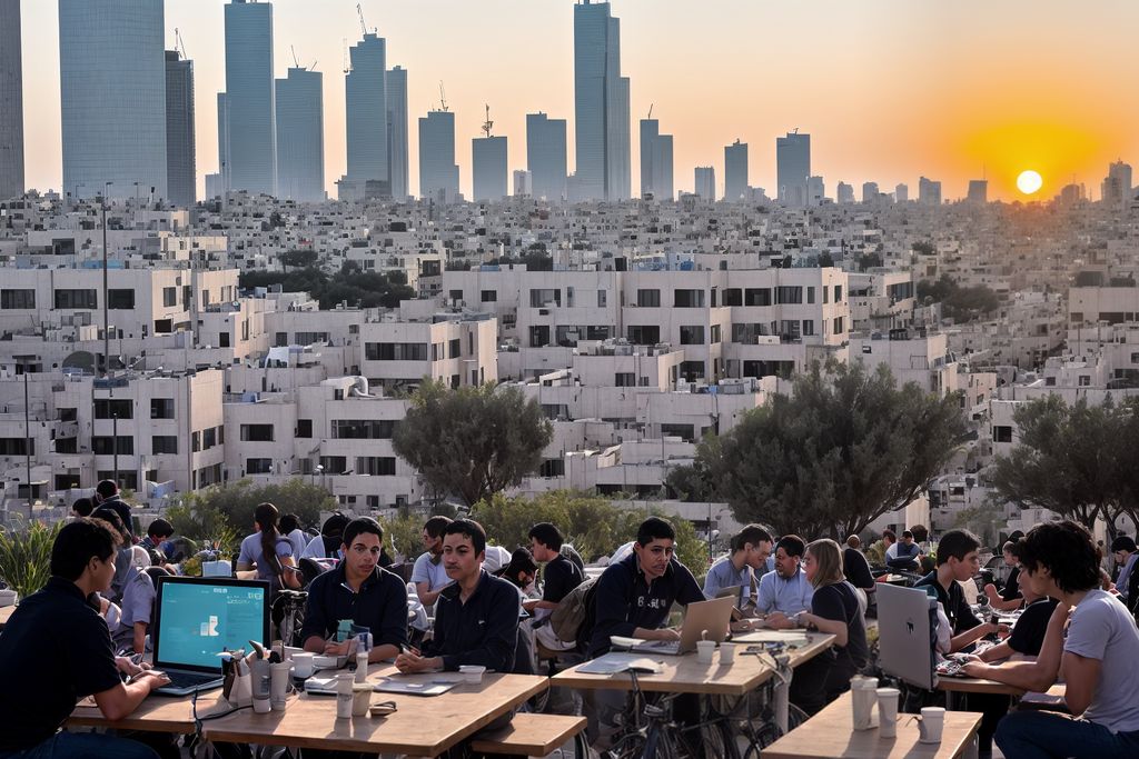 תמונה זו נוצרה על ידי NOVITA בינה מלאכותית יזמות בישראל